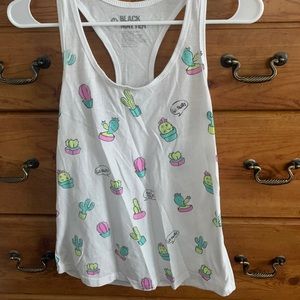 Hot Topic Cactus Graphic Tank
